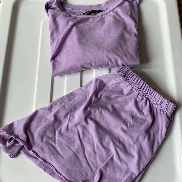 SHEIN Other - shein purple pj set
